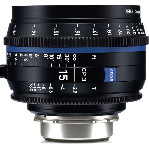 لنز-زایس--Zeiss-CP-3-15mm-T2-9-Compact-Prime-Lens-(Sony-E--Mount,-Feet)
